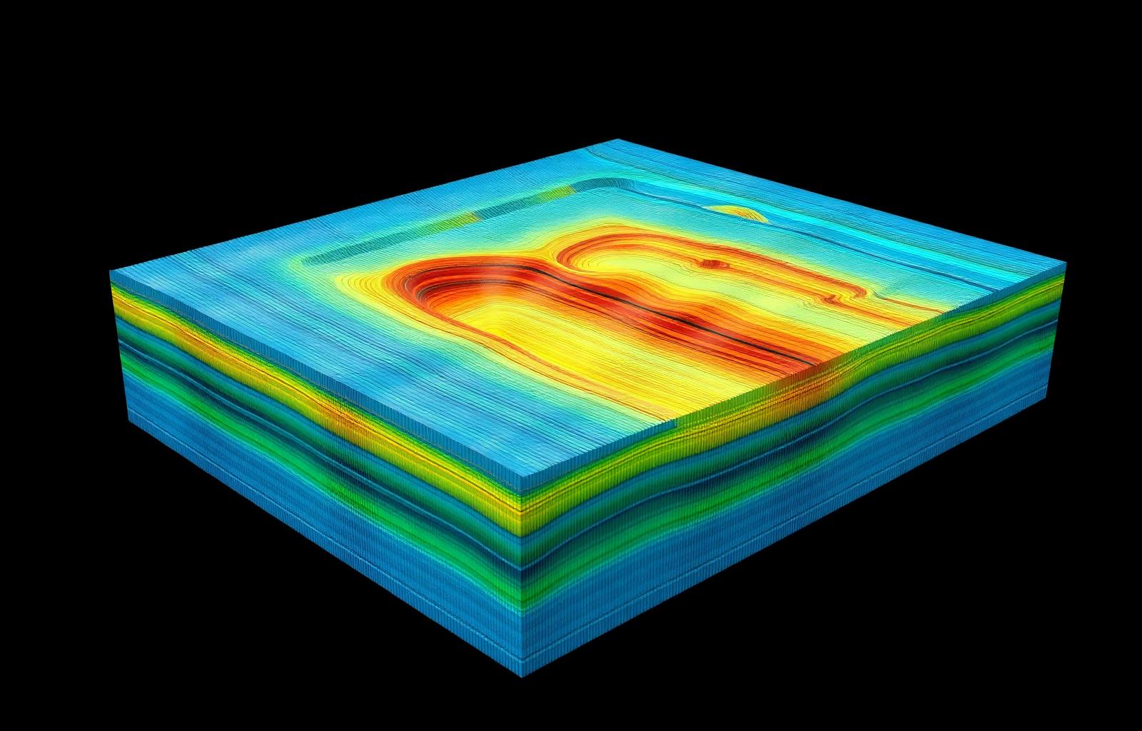 3D subsurface resistivity tomography visualization
